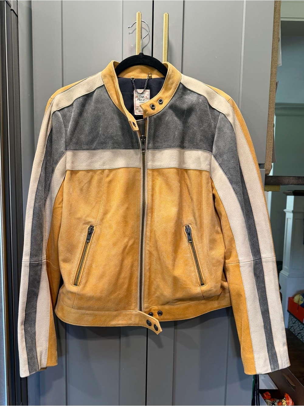 We The Free Fast Lane Leather Moto Jacket